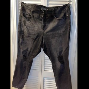 Torrid Skinny Distressed Jeggings